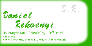 daniel rekvenyi business card